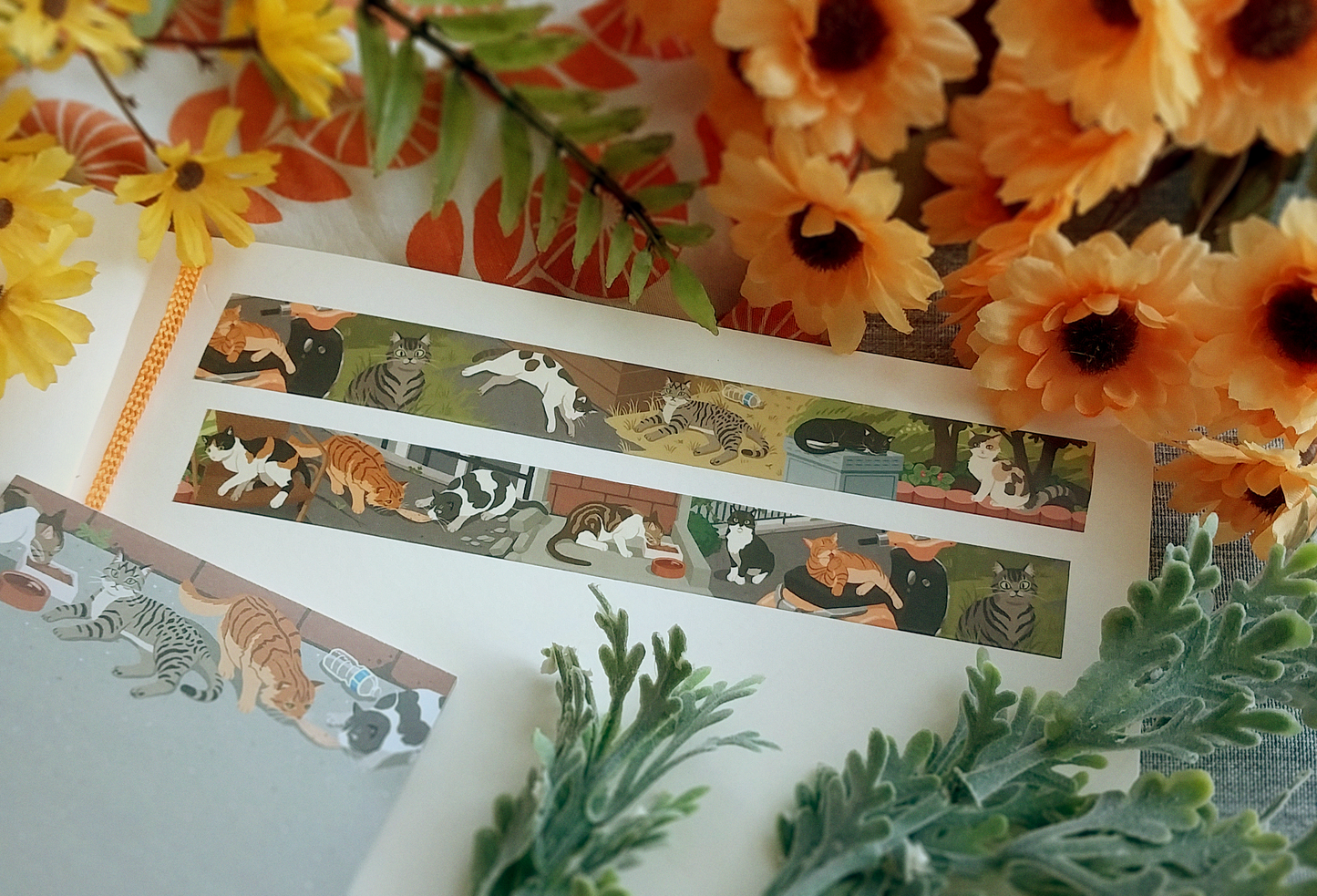 Street Cats Washi Tape